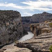 Fremont Canyon North Rim near Alcova Reservoir