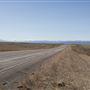 Wyoming HWY 59 view toward Douglas and Railroad Tracks
