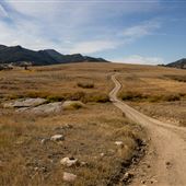 County Road 17 in the Fall - Boxelder Creek